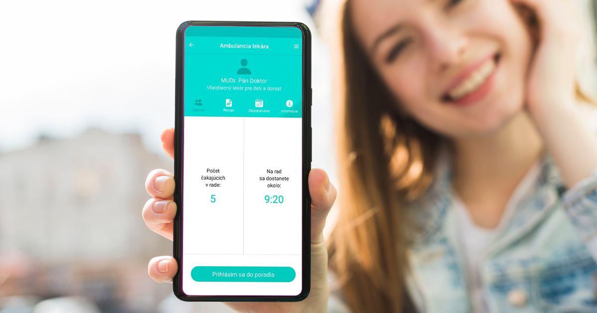 Online objednanie k lekárovi šetrí váš čas
