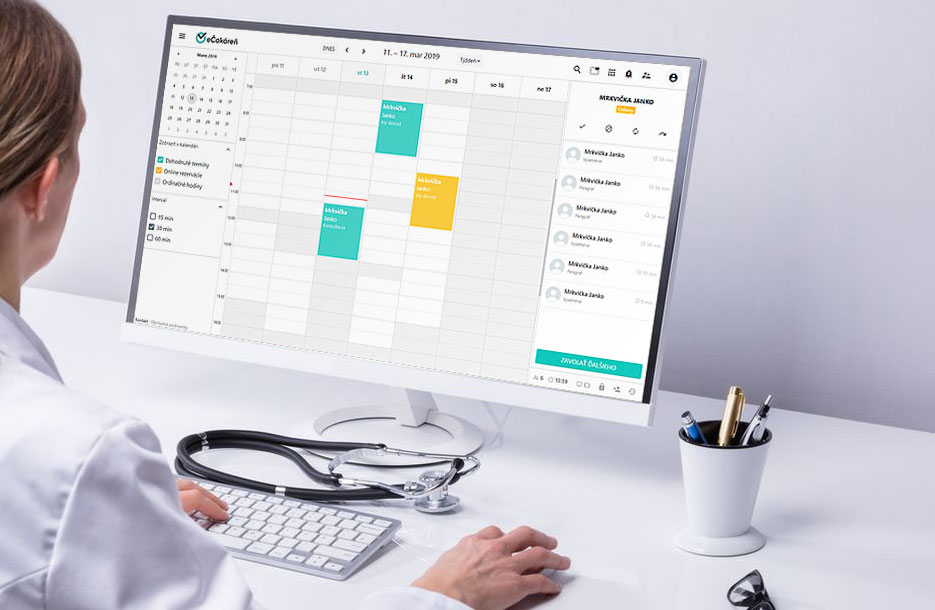 Systém riadenia príchodov a čakania v ambulancii